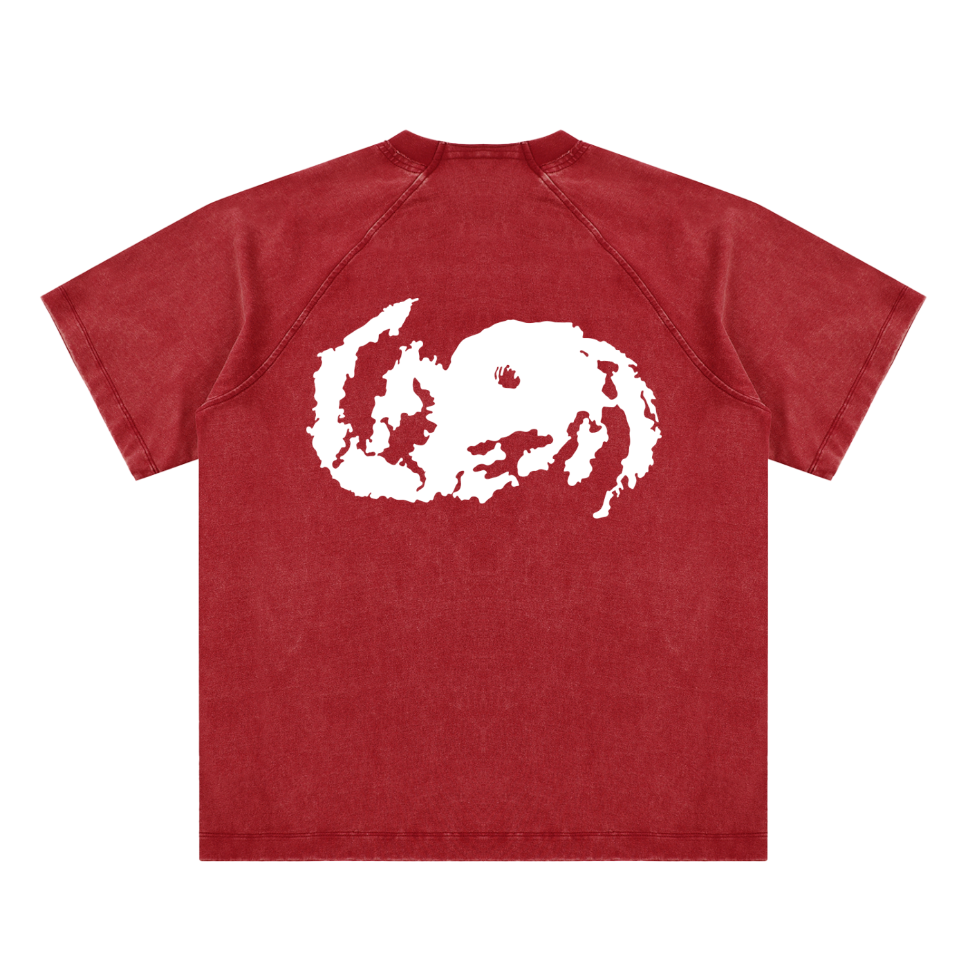 ºCYCLONE RAGLAN T-SHIRT REDº